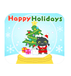 飛び出す！冬 3びきのこねこ♪（個別スタンプ：20）