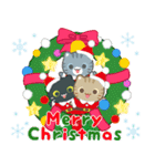 飛び出す！冬 3びきのこねこ♪（個別スタンプ：23）