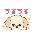 やさしいマルプー『デカ文字・敬語』（個別スタンプ：39）