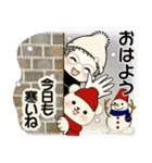 毎年使える冬・年末年始 ♡ シニアちゃん（個別スタンプ：1）