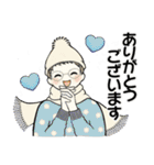 毎年使える冬・年末年始 ♡ シニアちゃん（個別スタンプ：18）