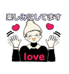 毎年使える冬・年末年始 ♡ シニアちゃん（個別スタンプ：30）