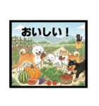 可愛すぎる！日本犬たちの癒し系スタンプ（個別スタンプ：16）
