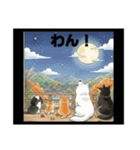 可愛すぎる！日本犬たちの癒し系スタンプ（個別スタンプ：19）