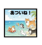 可愛すぎる！日本犬たちの癒し系スタンプ（個別スタンプ：26）