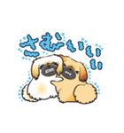 動くペキニーズ！！8秋とんで冬（個別スタンプ：5）