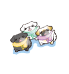 動くペキニーズ！！8秋とんで冬（個別スタンプ：18）