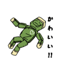 訓練人形ココロくん（個別スタンプ：7）