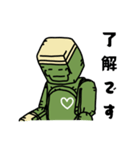 訓練人形ココロくん（個別スタンプ：21）