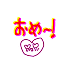ハートちゃん❤️ 現るっ！（個別スタンプ：13）