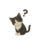 siamese cat ＆  Hachiware cat（個別スタンプ：33）