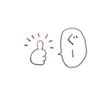 ねこちゃん吹出し（個別スタンプ：11）