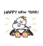 ねこのすけの年末年始スタンプ2025再販（個別スタンプ：1）