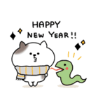 ねこのすけの年末年始スタンプ2025再販（個別スタンプ：6）