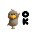 踊る！ハシビロコウ（個別スタンプ：1）