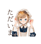 クラシカルメイドの冬♡あたたか（個別スタンプ：10）