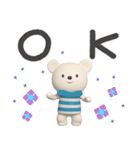 冬☆しろくまミルク（個別スタンプ：6）