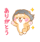 おかっぱボブ❤️いやしばいぬ❤️柴犬/敬語（個別スタンプ：13）