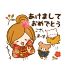 ずっと使える冬とお正月スタンプ（個別スタンプ：30）