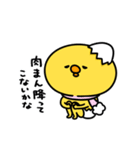 まいにちひよっこ冬ごもり（個別スタンプ：11）