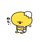 まいにちひよっこ冬ごもり（個別スタンプ：21）