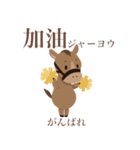 かわいい小馬ちゃん 【台湾語】（個別スタンプ：5）