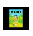 ひまわりフェスタ☆のひまわり娘♥（個別スタンプ：2）