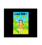 ひまわりフェスタ☆のひまわり娘♥（個別スタンプ：3）