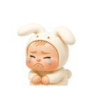 リアルバブちゃん2（個別スタンプ：17）