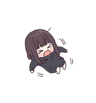ネガティブくるみちゃん。スタンプ（個別スタンプ：17）