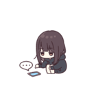 ネガティブくるみちゃん。スタンプ（個別スタンプ：18）
