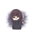 ネガティブくるみちゃん。スタンプ（個別スタンプ：20）