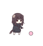 ネガティブくるみちゃん。スタンプ（個別スタンプ：21）