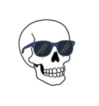 シュールなドクロのスタンプ（個別スタンプ：11）