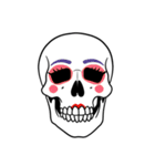 シュールなドクロのスタンプ（個別スタンプ：14）