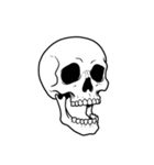 シュールなドクロのスタンプ（個別スタンプ：29）