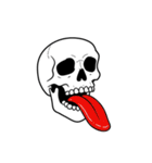 シュールなドクロのスタンプ（個別スタンプ：30）