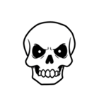 シュールなドクロのスタンプ（個別スタンプ：31）