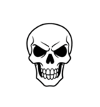 シュールなドクロのスタンプ（個別スタンプ：32）