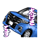 車(ミニバン91)クルマバイクシリーズ（個別スタンプ：7）