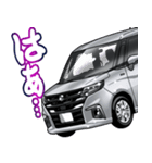 車(ミニバン91)クルマバイクシリーズ（個別スタンプ：37）