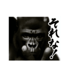 パリピ横揺れゴリラ（個別スタンプ：6）