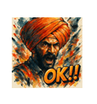 カレーの国の人（個別スタンプ：6）