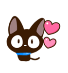 飛び出すやさしいクロネコ【シンプル敬語】（個別スタンプ：8）