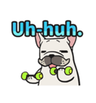 ヨ〜 フレンチブル！（個別スタンプ：16）