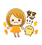 女の子♡気持ちお届け（個別スタンプ：21）