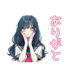 おしゃれJKの冬の毎日（個別スタンプ：3）