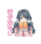 おしゃれJKの冬の毎日（個別スタンプ：5）