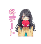 おしゃれJKの冬の毎日（個別スタンプ：10）