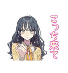 おしゃれJKの冬の毎日（個別スタンプ：18）